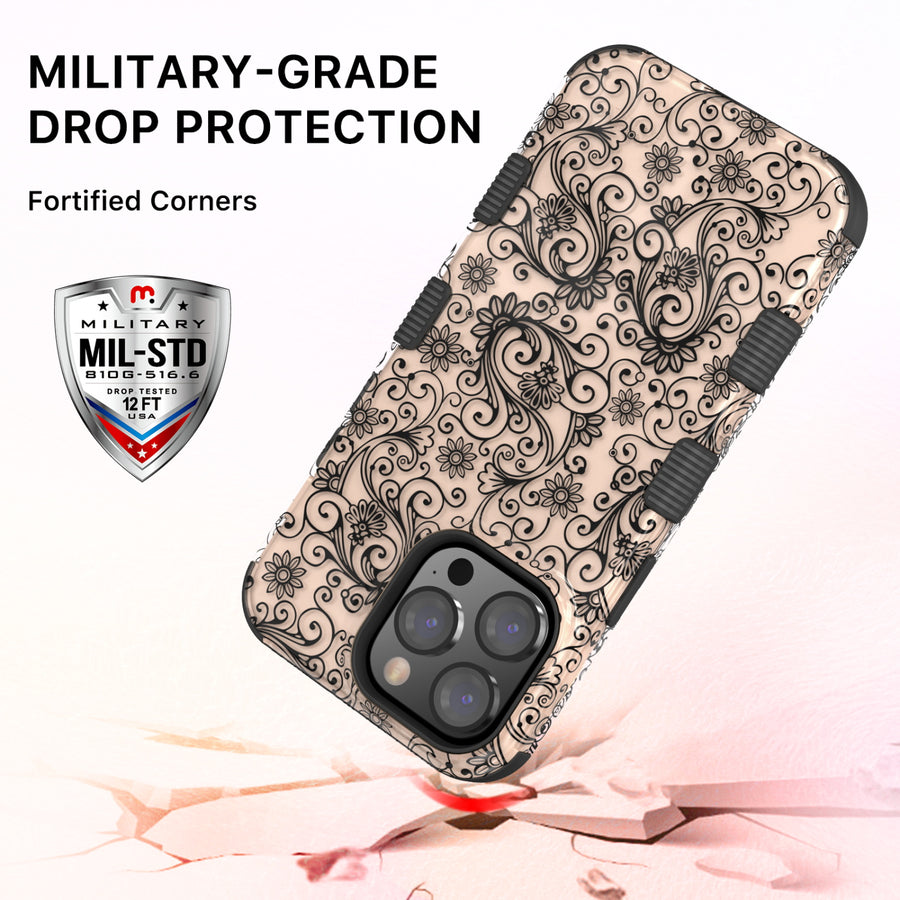 MyBat Pro TUFF Series Case for Apple iPhone 14 Pro Max - Leaf Clover - RIP14PMCSE1TA197-5.jpg