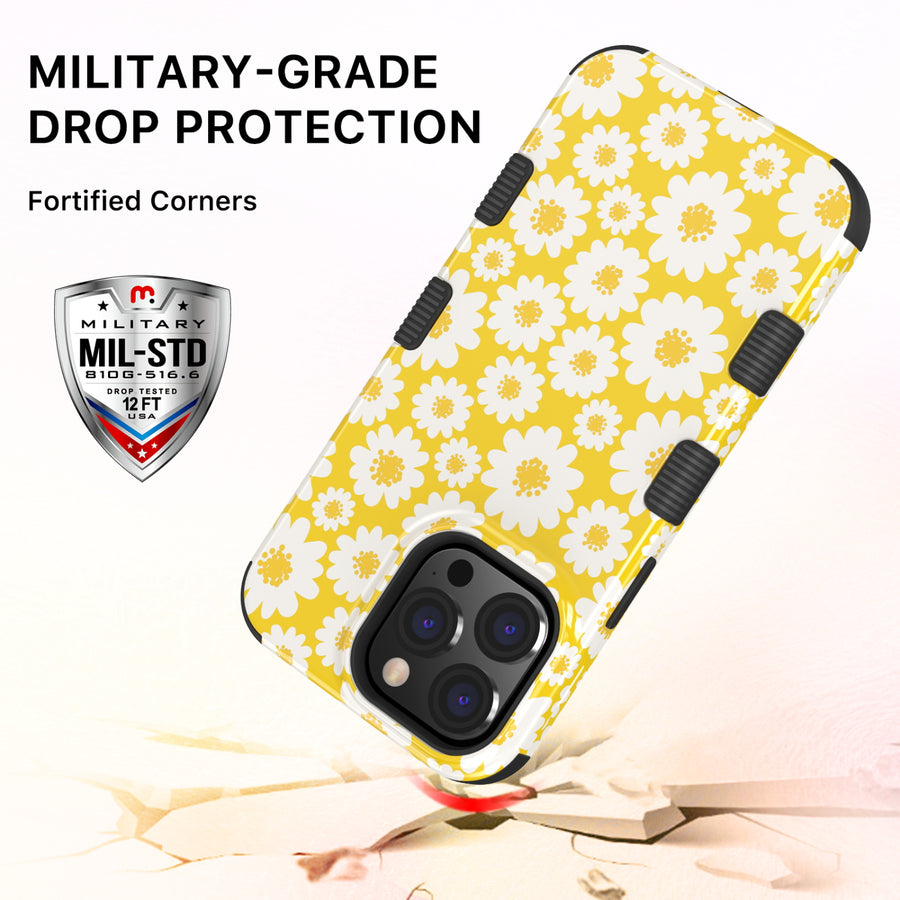 MyBat Pro TUFF Series Case for Apple iPhone 14 Pro Max - Yellow Daisy - RIP14PMCSE1TM188-5.jpg