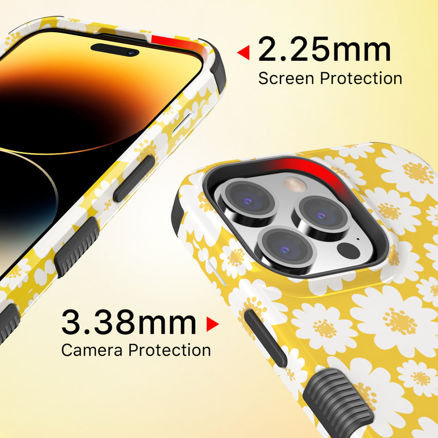 MyBat Pro TUFF Series Case for Apple iPhone 14 Pro Max - Yellow Daisy - RIP14PMCSE1TM188-8.jpg