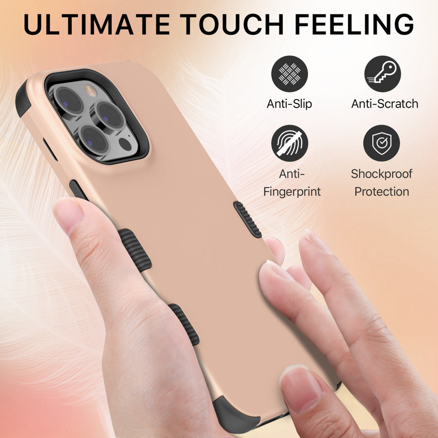 MyBat Pro TUFF Series Case for Apple iPhone 14 Pro Max - Rose Gold / Black - RIP14PMCSE1TS059-3.jpg