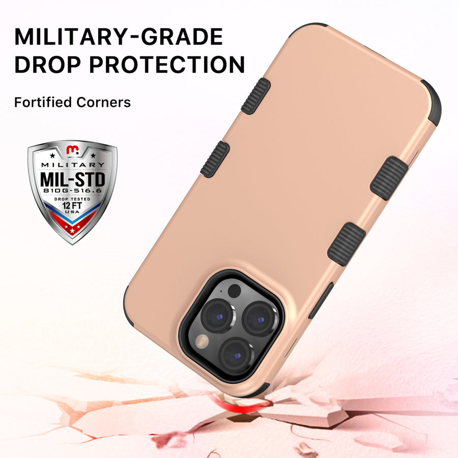MyBat Pro TUFF Series Case for Apple iPhone 14 Pro Max - Rose Gold / Black - RIP14PMCSE1TS059-5.jpg