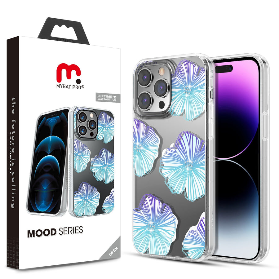 MyBat Pro Mood Series Case (with Diamonds) for Apple iPhone 14 Pro Max - Seashell