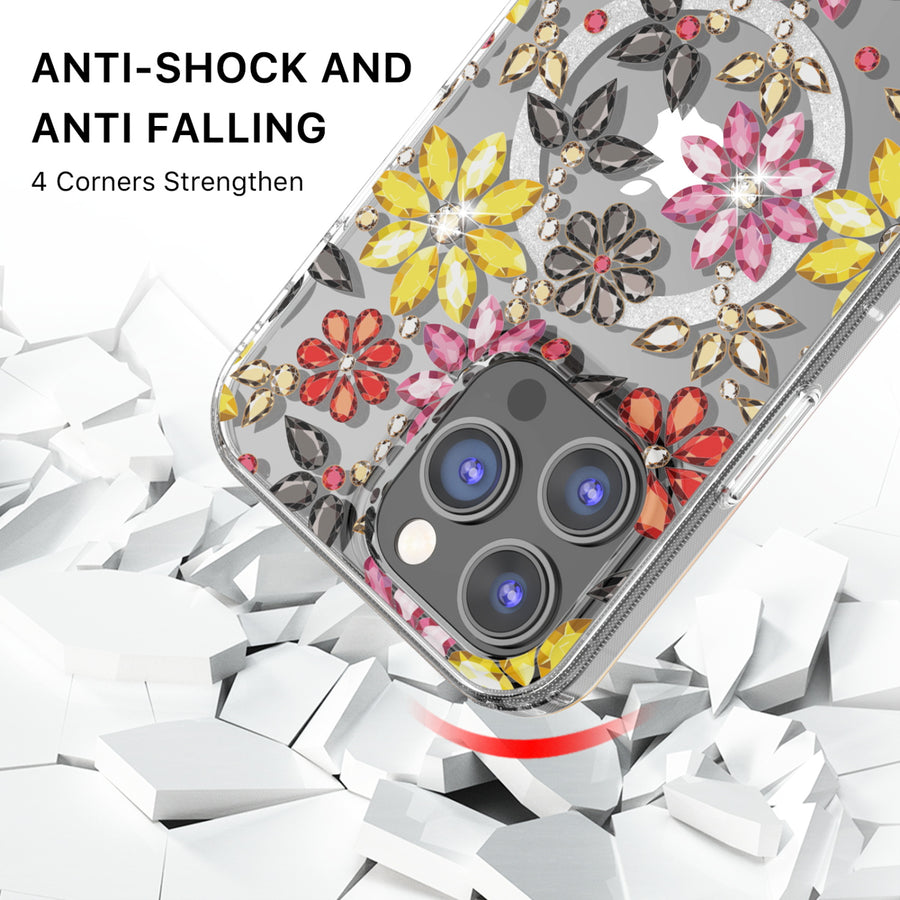 MyBat Pro Mood Series MagSafe Case (with Diamonds) for Apple iPhone 14 Pro Max (6.7) - Bedazzle - RIP14PMCSFSSDM601-3.jpg