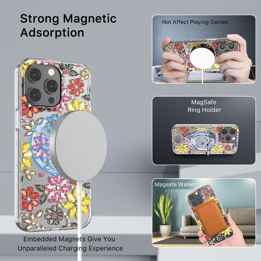 MyBat Pro Mood Series MagSafe Case (with Diamonds) for Apple iPhone 14 Pro Max (6.7) - Bedazzle - RIP14PMCSFSSDM601-5.jpg