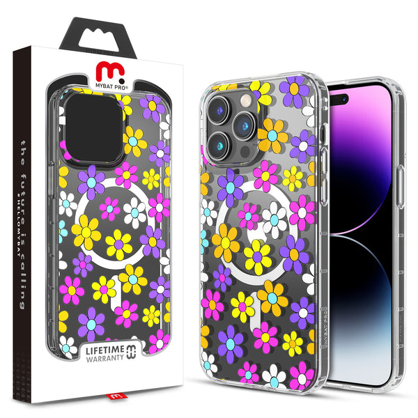 MyBat Pro Mood Series MagSafe Case for Apple iPhone 14 Pro Max - Multi Color Daisy - RIP14PMCSFSSM511-1.jpg