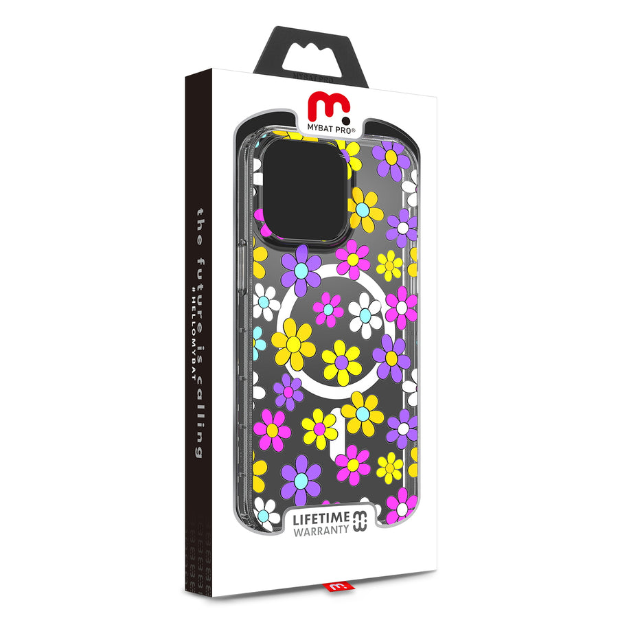 MyBat Pro Mood Series MagSafe Case for Apple iPhone 14 Pro Max - Multi Color Daisy - RIP14PMCSFSSM511-9.jpg
