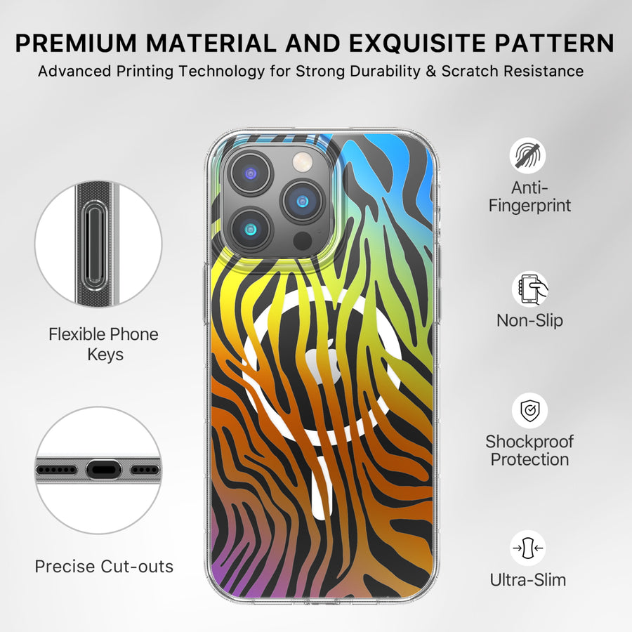 MyBat Pro Mood Series MagSafe Case for Apple iPhone 14 Pro Max - Zebra - RIP14PMCSFSSM513-7.jpg