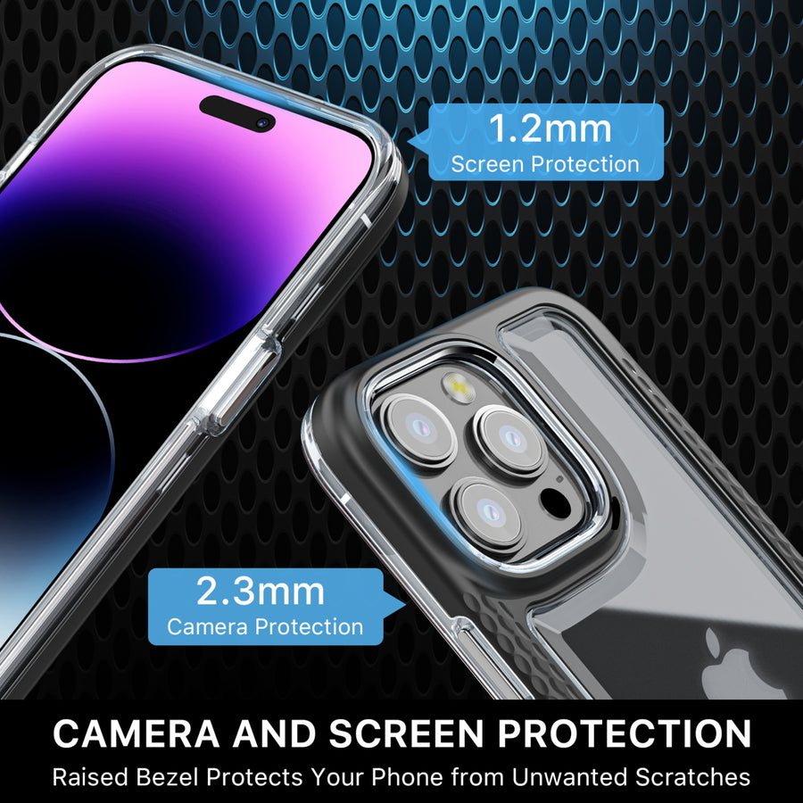 MyBat Pro Lux Series Case with Tempered Glass for Apple iPhone 14 Pro Max - Black - RIP14PMCSG5TS001-4.jpg