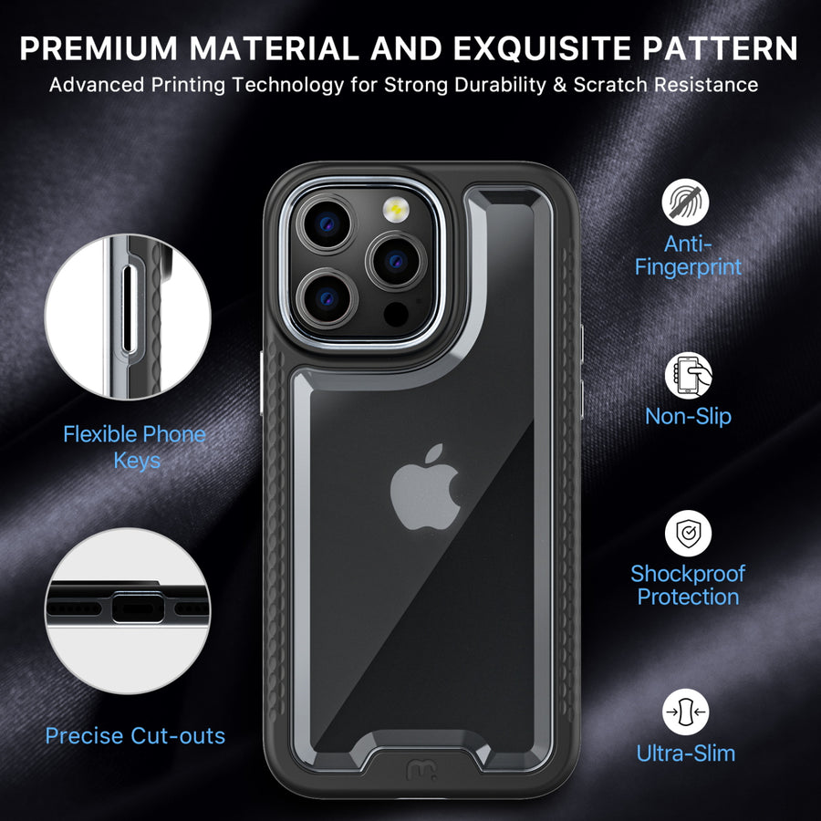 MyBat Pro Lux Series Case with Tempered Glass for Apple iPhone 14 Pro Max - Black - RIP14PMCSG5TS001-7.jpg