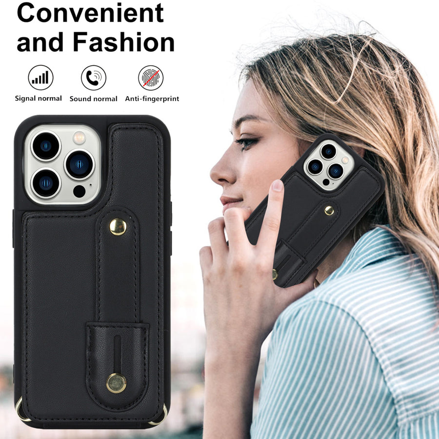 MyBat Pro Clutch Series Case for Apple iPhone 14 Pro Max - Black - RIP14PMCSLESS601-3.jpg