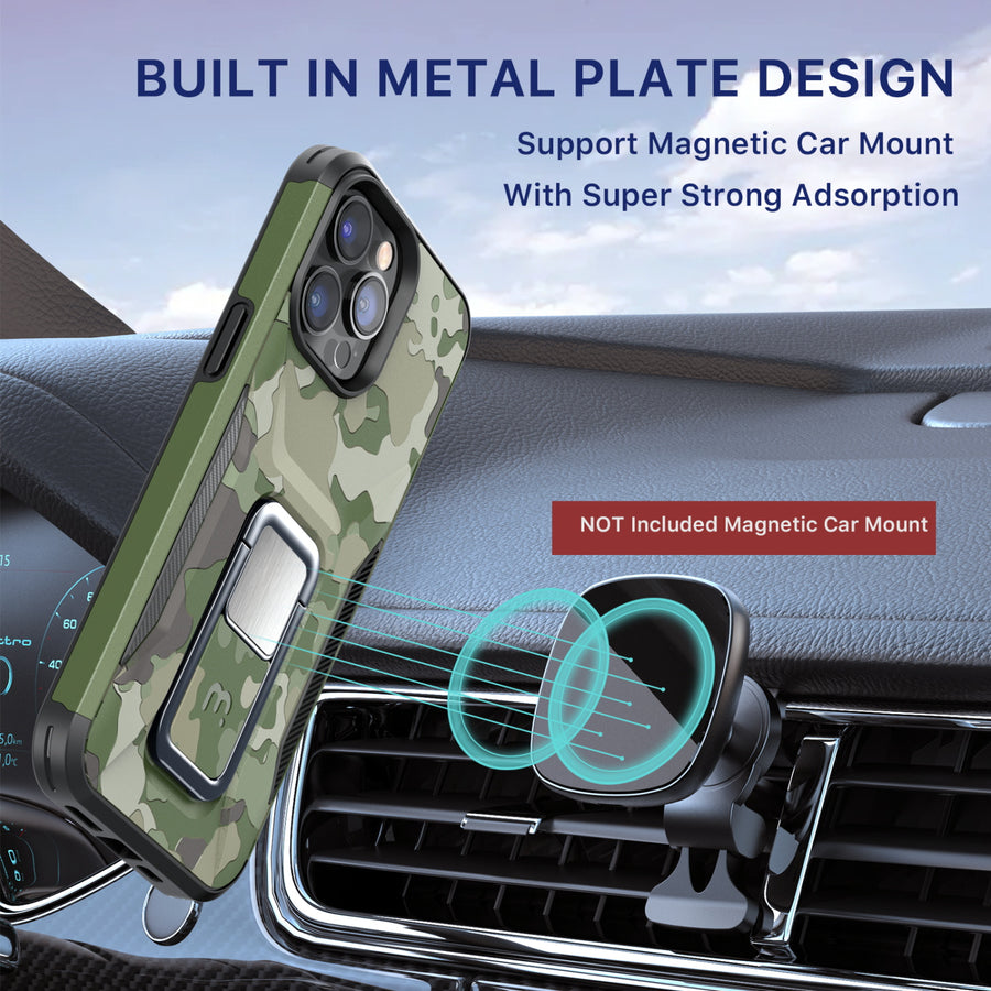 MyBat Pro Stealth Series (with Stand) for Apple iPhone 14 Pro Max - Army Green Camo / Black - RIP14PMCSSTSM004-4.jpg