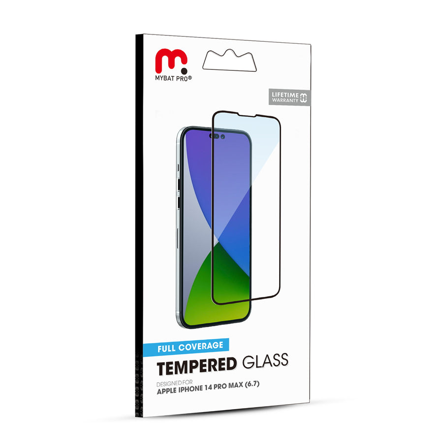MyBat Pro Full Coverage Tempered Glass Screen Protector for Apple iPhone 14 Pro Max - Black - RIP14PMSC85A-8.jpg