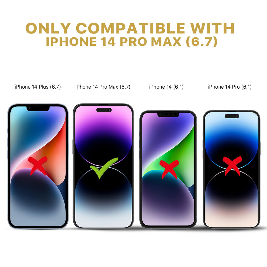 MyBat Pro Privacy Full Coverage Tempered Glass Screen Protector for Apple iPhone 14 Pro Max - Black - RIP14PMSCF111-3.jpg