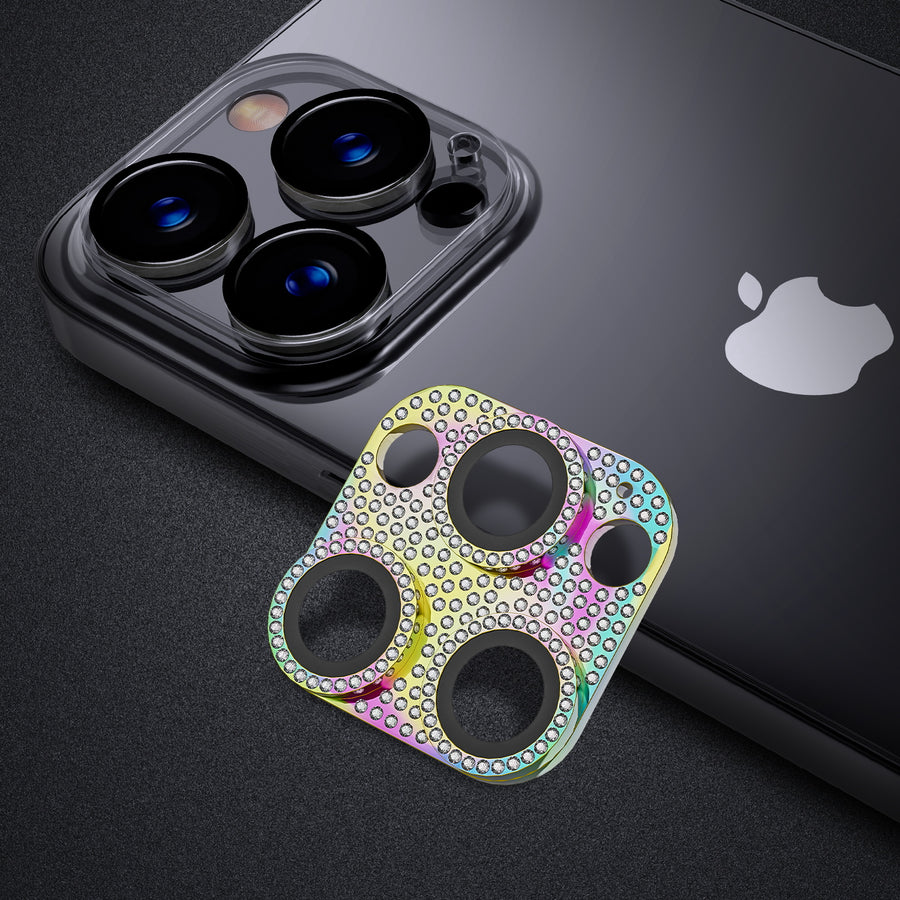 MyBat Pro Tempered Glass GlamShot Lens Protector for Apple iPhone 14 Pro Max / 14 Pro - Colorful - RIP14PMSCLED261-7.jpg