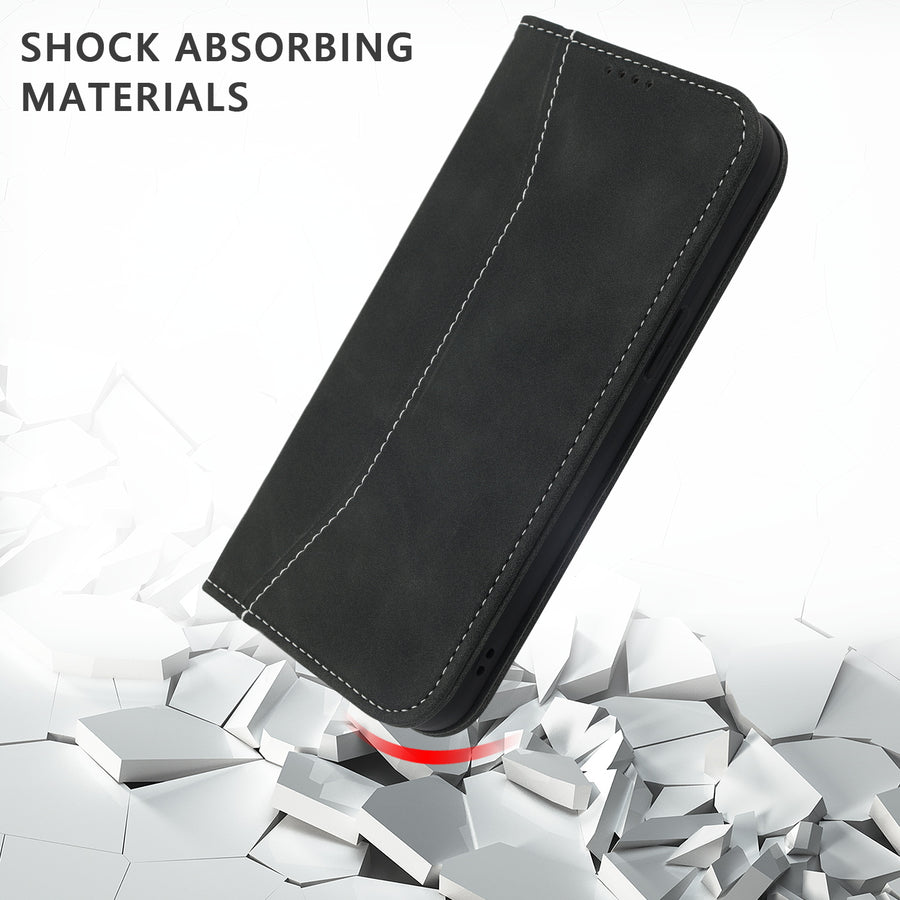 MyBat Pro Antimicrobial Executive Series Wallet Case for Apple iPhone 14 Pro - Black - RIP14PPCMJP001-6.jpg