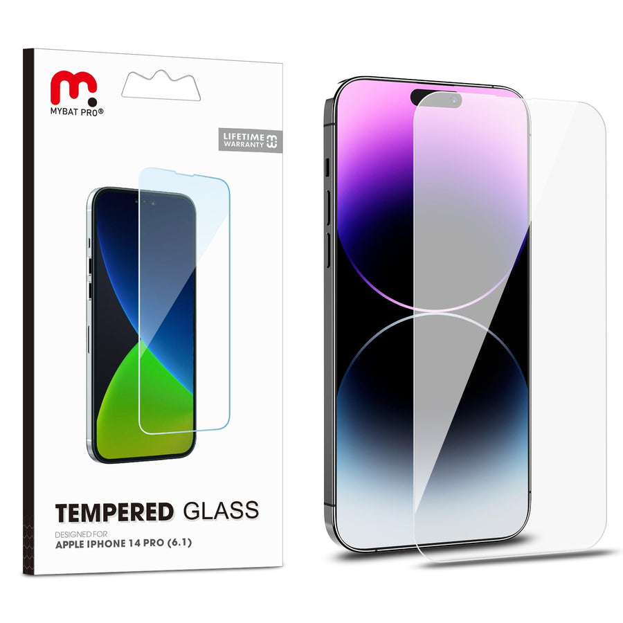 MyBat Pro Tempered Glass Screen Protector (2.5D) for Apple iPhone 14 Pro - Clear