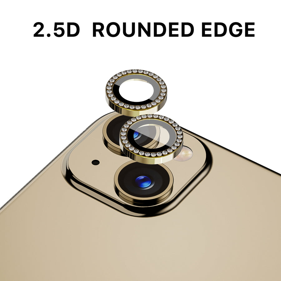 MyBat Pro Tempered Glass GlamCam Lens Protector for Apple iPhone 14 / 14 Plus - Gold - RIP14SCLE202-5.jpg