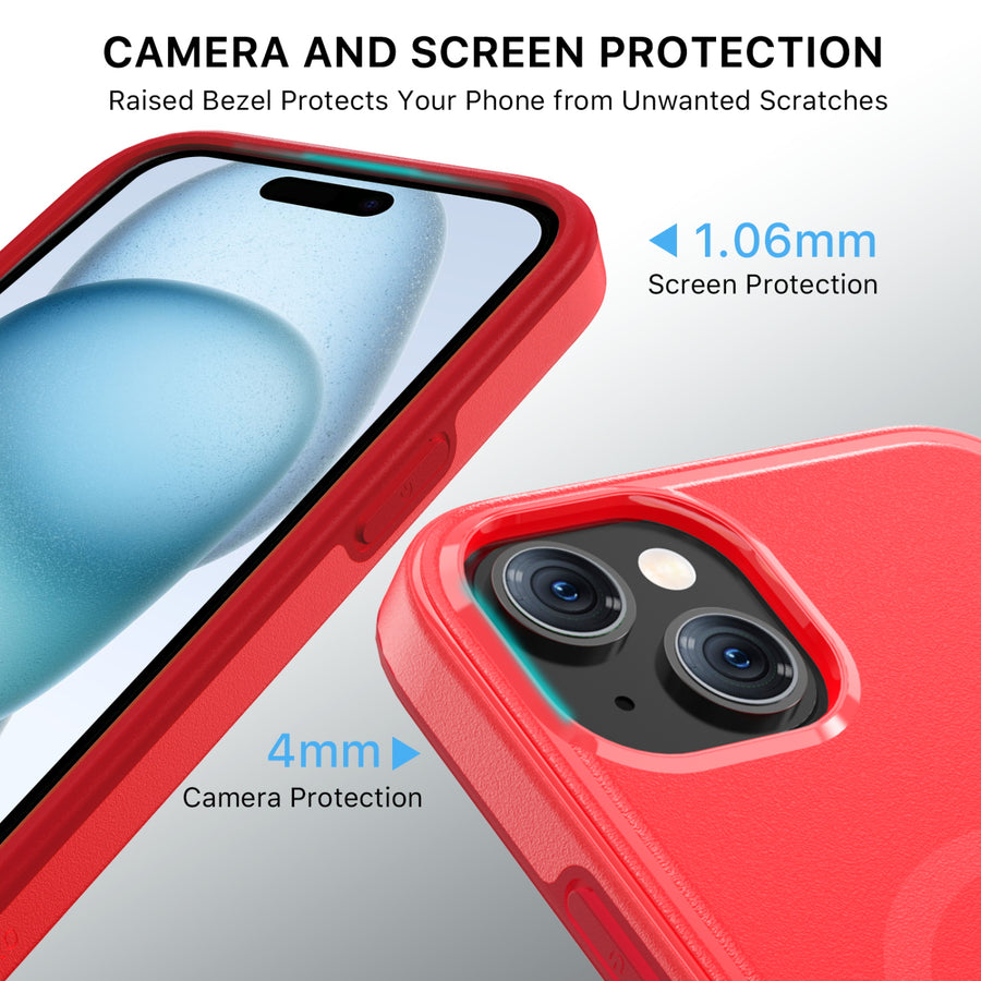 MyBat Pro Fuse Series w/ MagSafe Case for Apple iPhone 15 - Red - RIP15CSD5MS105-4.jpg