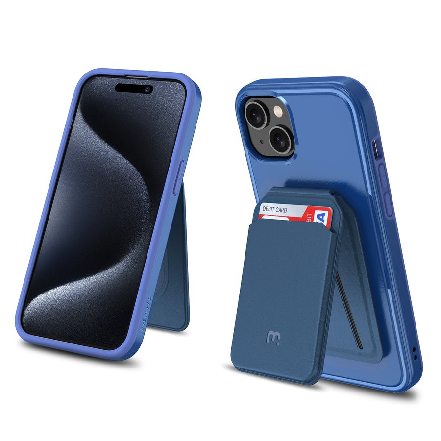 MyBat Pro Fuse Series Case Bundle + MagStash Wallet Folio for Apple iPhone 15 Plus - Blue - RIP15MCSD5MS104-CH412-5.jpg