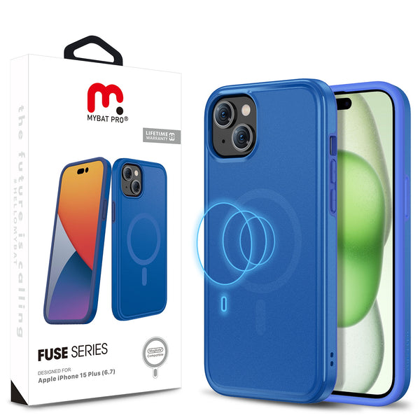 MyBat Pro Fuse Series w/ MagSafe Case for Apple iPhone 15 Plus (6.7) - Blue - RIP15MCSD5MS104.JPG