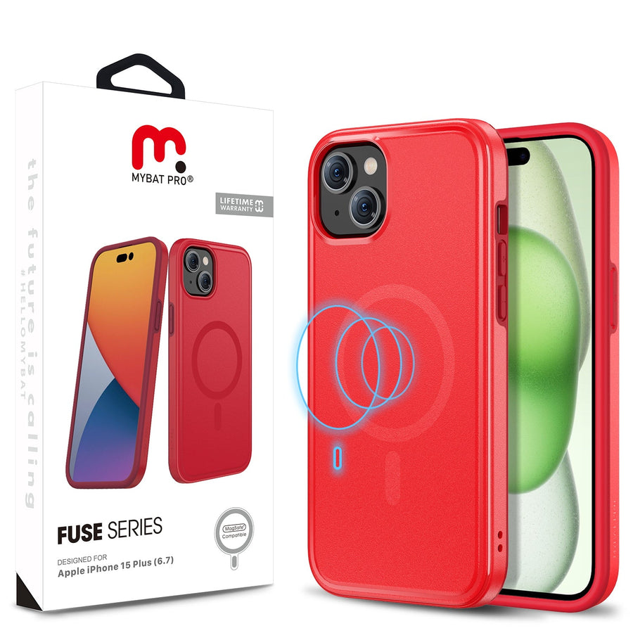 MyBat Pro Fuse Series w/ MagSafe Case for Apple iPhone 15 Plus - Red - RIP15MCSD5MS105-1.jpg