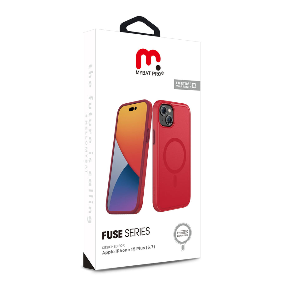 MyBat Pro Fuse Series w/ MagSafe Case for Apple iPhone 15 Plus - Red - RIP15MCSD5MS105-8.jpg