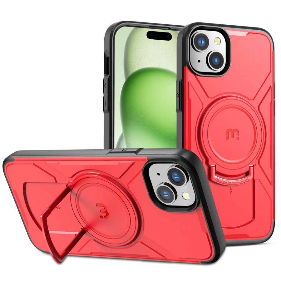 MyBat Pro Stealth Series Case for Apple iPhone 15 Plus (6.7) - Red / Black - RIP15MCSSTSMS205-2.jpg
