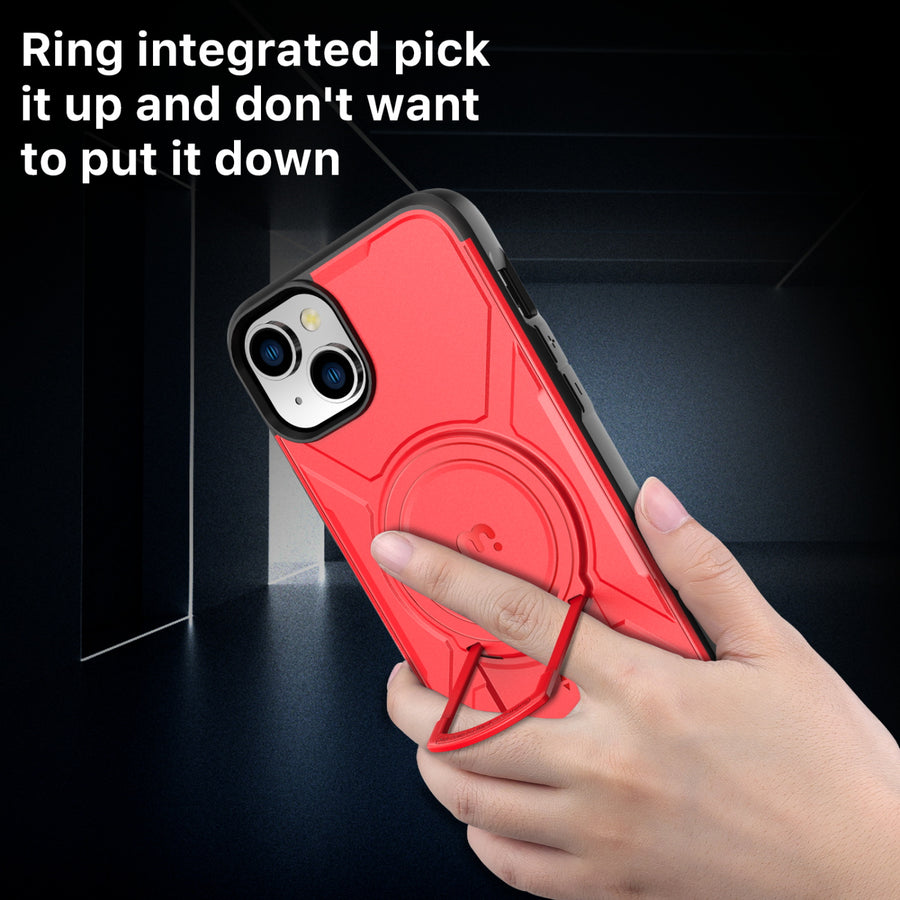 MyBat Pro Stealth Series Case for Apple iPhone 15 Plus (6.7) - Red / Black - RIP15MCSSTSMS205-6.jpg