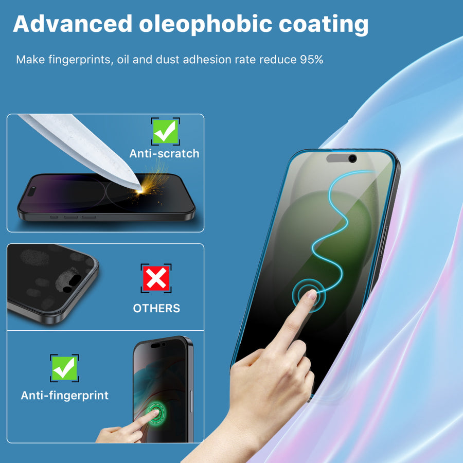 MyBat Pro Privacy Full Coverage Tempered Glass Screen Protector w/ Installation Tray for Apple iPhone 15 Plus - Black - RIP15MSCF151-7.jpg