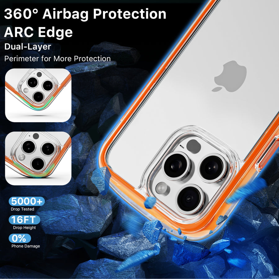 MyBat Pro Air-Filled Case for Apple iPhone 15 Pro - Orange - RIP15PCSAFDS005-4.jpg