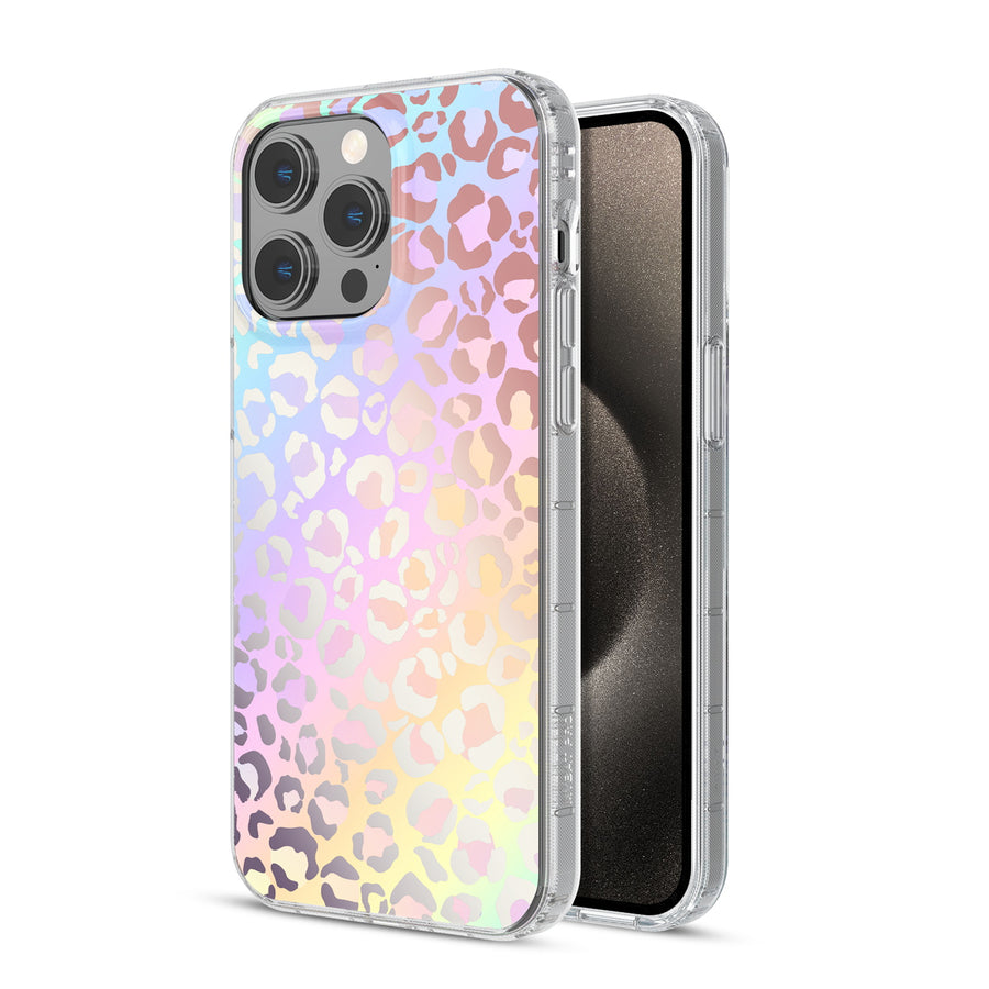 MyBat Pro Mood Series MagSafe Case for Apple iPhone 15 Pro - Holographic Leopard - RIP15PCSFSSM501-2.jpg