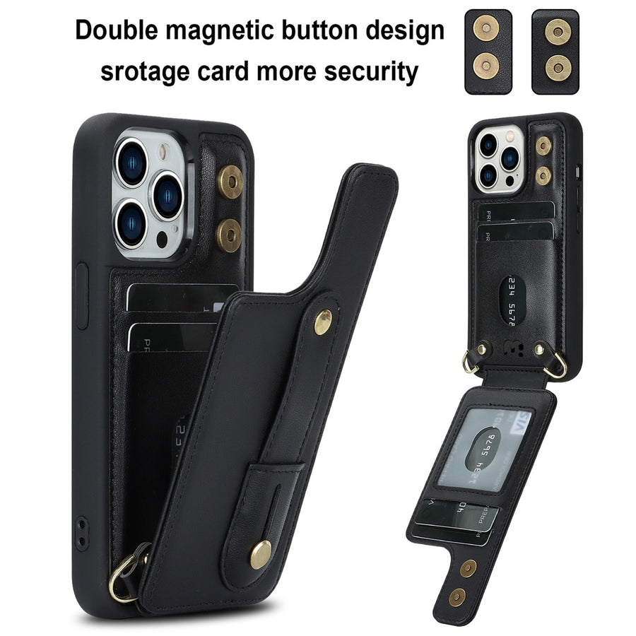MyBat Pro Clutch Series Case for Apple iPhone 15 Pro - Black - RIP15PCSLESS601-6.jpg