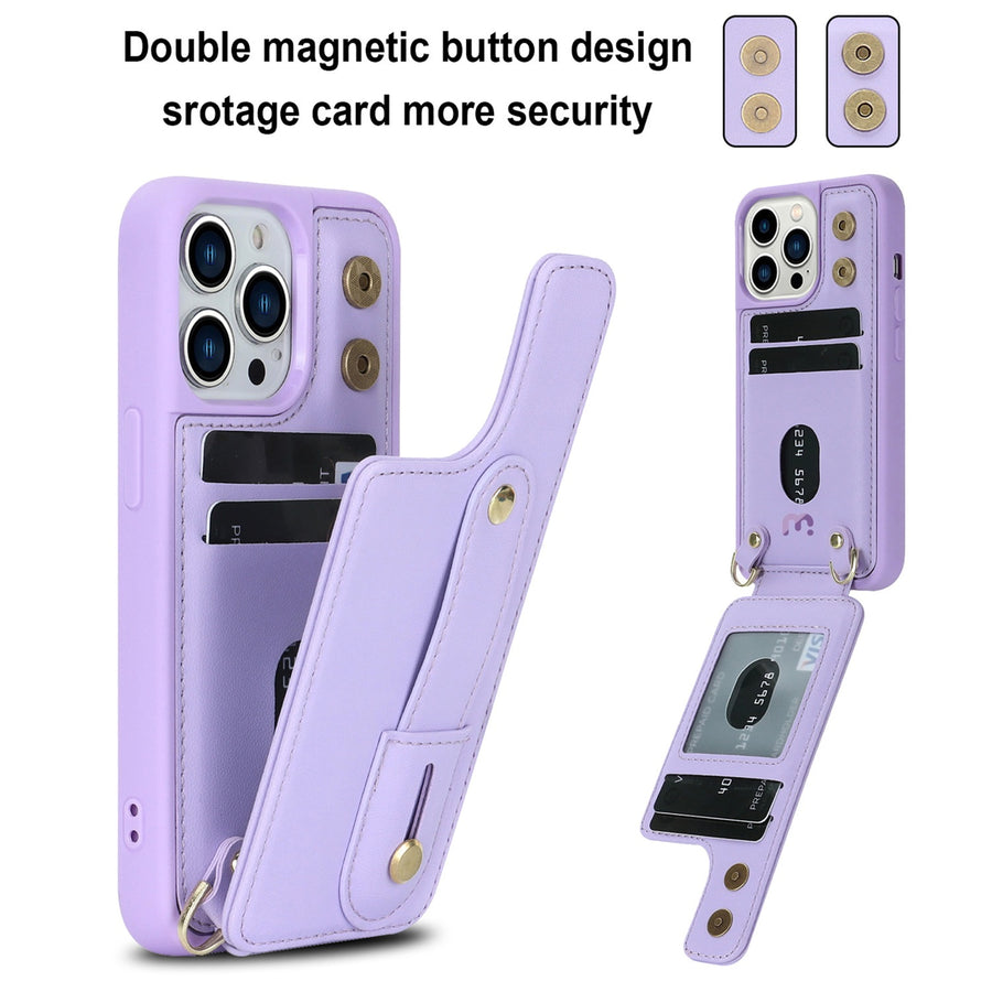 MyBat Pro Clutch Series Case for Apple iPhone 15 Pro - Purple - RIP15PCSLESS602-6.jpg