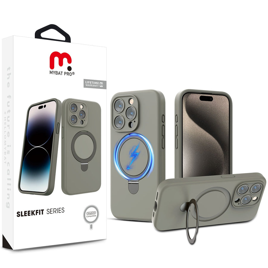 MyBat Pro SleekFit Series w/ MagSafe Case for Apple iPhone 15 Pro - Grey