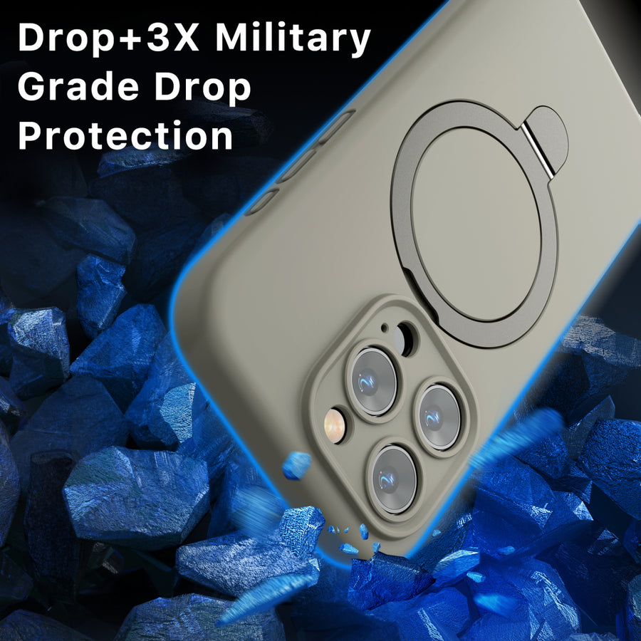 MyBat Pro SleekFit Series w/ MagSafe Case for Apple iPhone 15 Pro - Grey - RIP15PCSLSM502-4.jpg