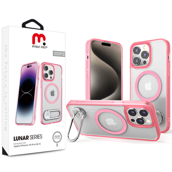 MyBat Pro Lunar Series w/ MagSafe Case for Apple iPhone 15 Pro - Rose - RIP15PCSLSMS204-1.jpg