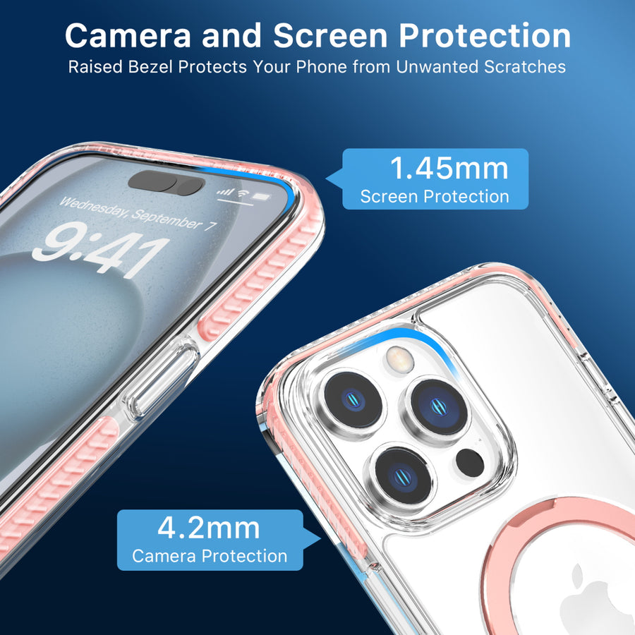 MyBat Pro Lure Series Case w/ MagSafe Kickstand Ring for Apple iPhone 15 Pro - Pink - RIP15PCSRVLM503-6.jpg