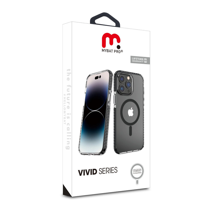 MyBat Pro Vivid Series w/ MagSafe Case for Apple iPhone 15 Pro - Black