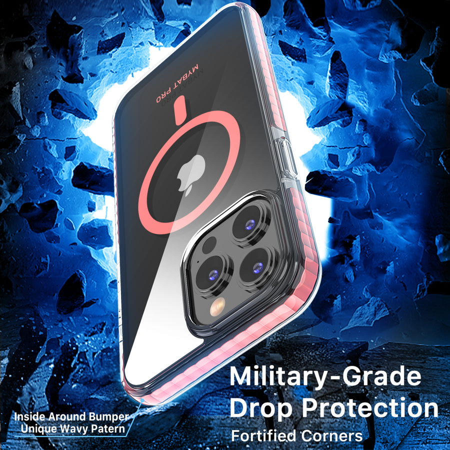 MyBat Pro Vivid Series w/ MagSafe Case for Apple iPhone 15 Pro - Pink - RIP15PCSRVLT003-4.jpg