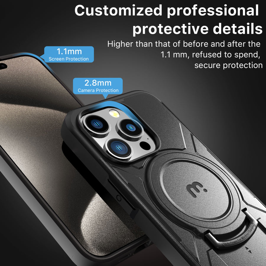 MyBat Pro Stealth Series Case for Apple iPhone 15 Pro (6.1) - Black / Black - RIP15PCSSTSMS201-4.jpg