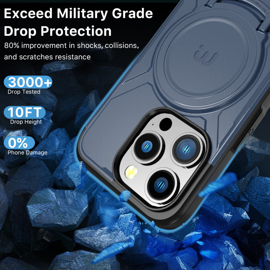 MyBat Pro Stealth Series Case for Apple iPhone 15 Pro (6.1) - Blue / Black - RIP15PCSSTSMS202-5.jpg