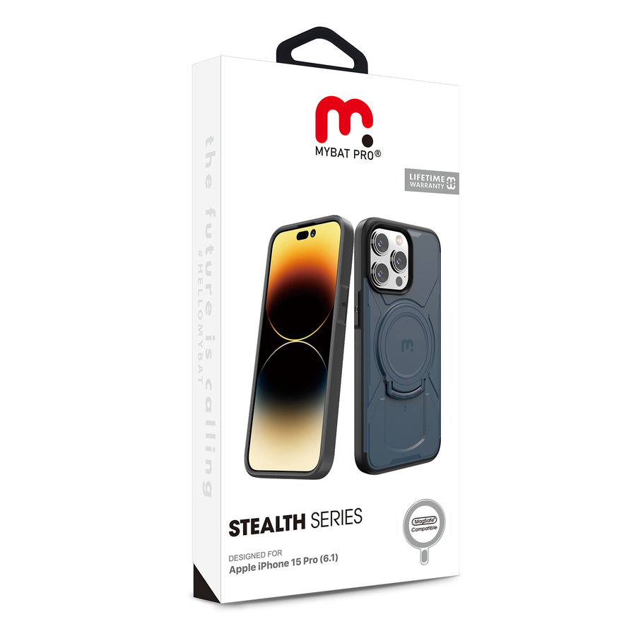 MyBat Pro Stealth Series Case for Apple iPhone 15 Pro (6.1) - Blue / Black - RIP15PCSSTSMS202-8.jpg