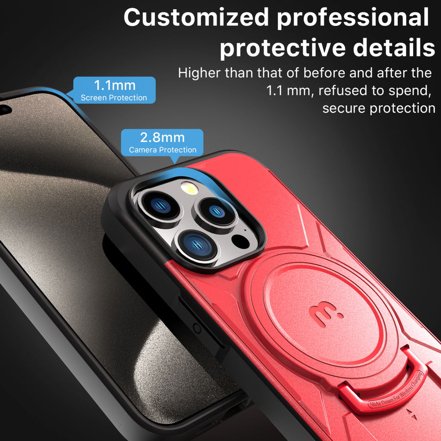MyBat Pro Stealth Series Case for Apple iPhone 15 Pro (6.1) - Red / Black - RIP15PCSSTSMS205-4.jpg