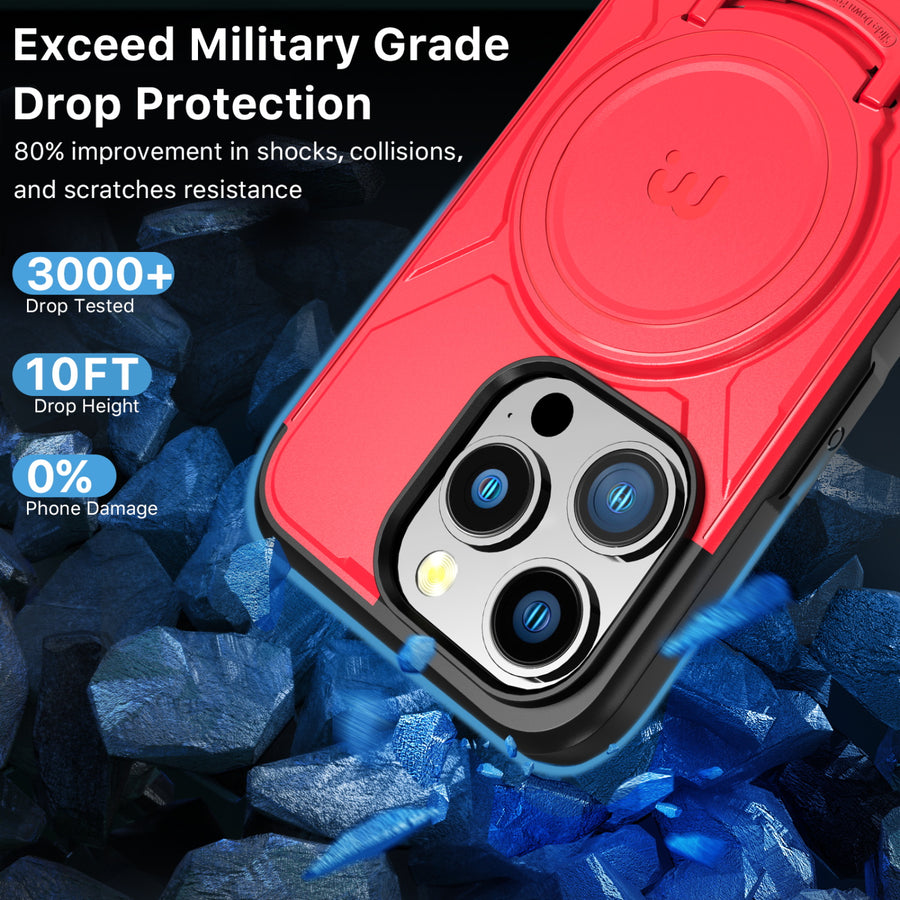 MyBat Pro Stealth Series Case for Apple iPhone 15 Pro (6.1) - Red / Black - RIP15PCSSTSMS205-5.jpg