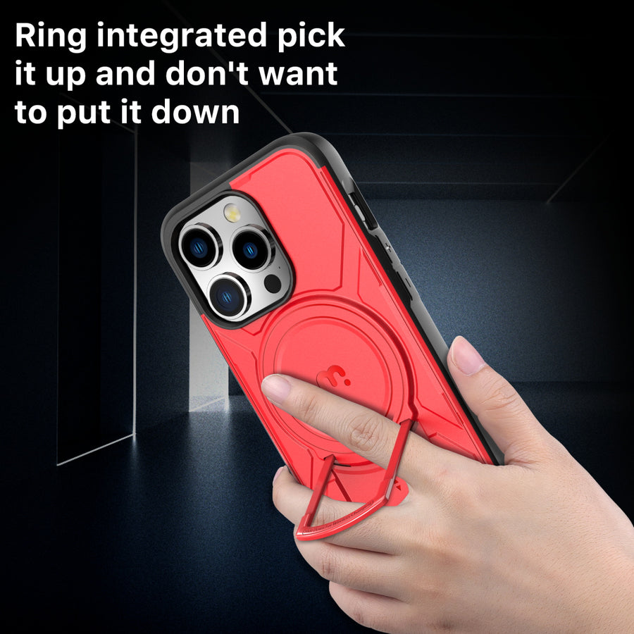 MyBat Pro Stealth Series Case for Apple iPhone 15 Pro (6.1) - Red / Black - RIP15PCSSTSMS205-6.jpg