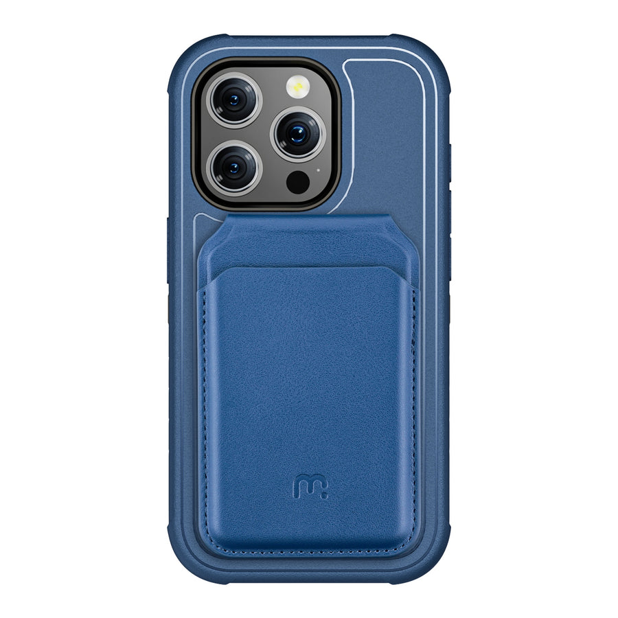 MyBat Pro Maverick Series Utility Edition MagSafe Case + MagStash MagSafe Wallet Folio for Apple iPhone 15 Pro Max (6.7) - Blue - RIP15PMCS2NXMS002-CH412-4.jpg
