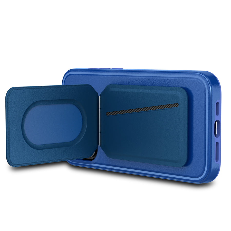 MyBat Pro Fuse Series Case Bundle + MagStash Wallet Folio for Apple iPhone 15 Pro Max - Blue - RIP15PMCSD5MS104-CH412-7.jpg