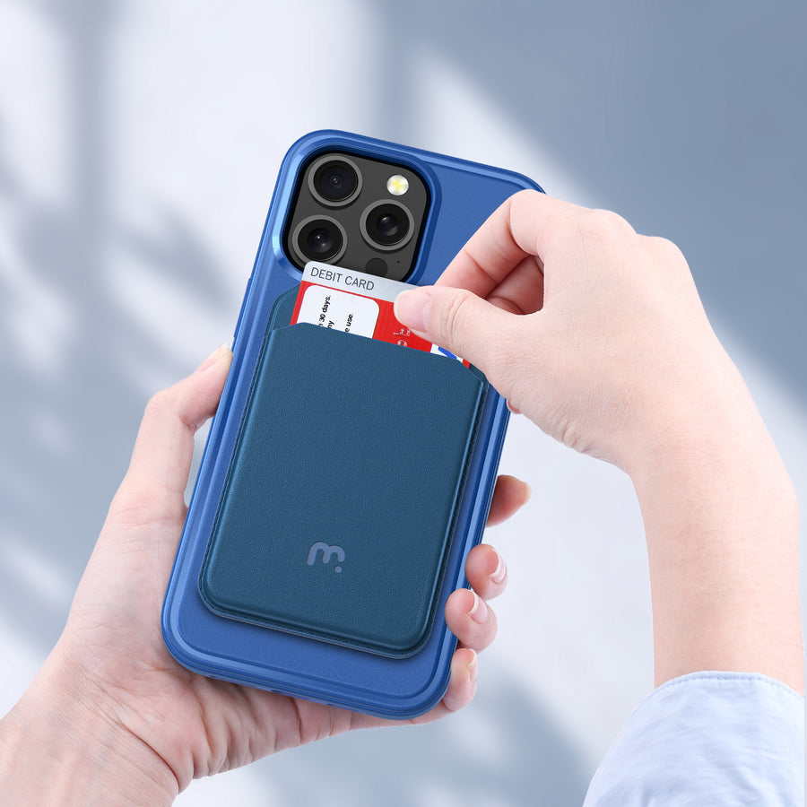 MyBat Pro Fuse Series Case Bundle + MagStash Wallet Folio for Apple iPhone 15 Pro Max - Blue - RIP15PMCSD5MS104-CH412-8.jpg