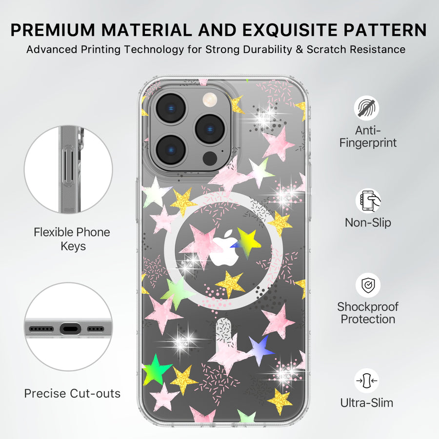 MyBat Pro Mood Series MagSafe Case (with Diamonds) for Apple iPhone 15 Pro Max (6.7) - Starstruck - RIP15PMCSFSSDM602-7.jpg