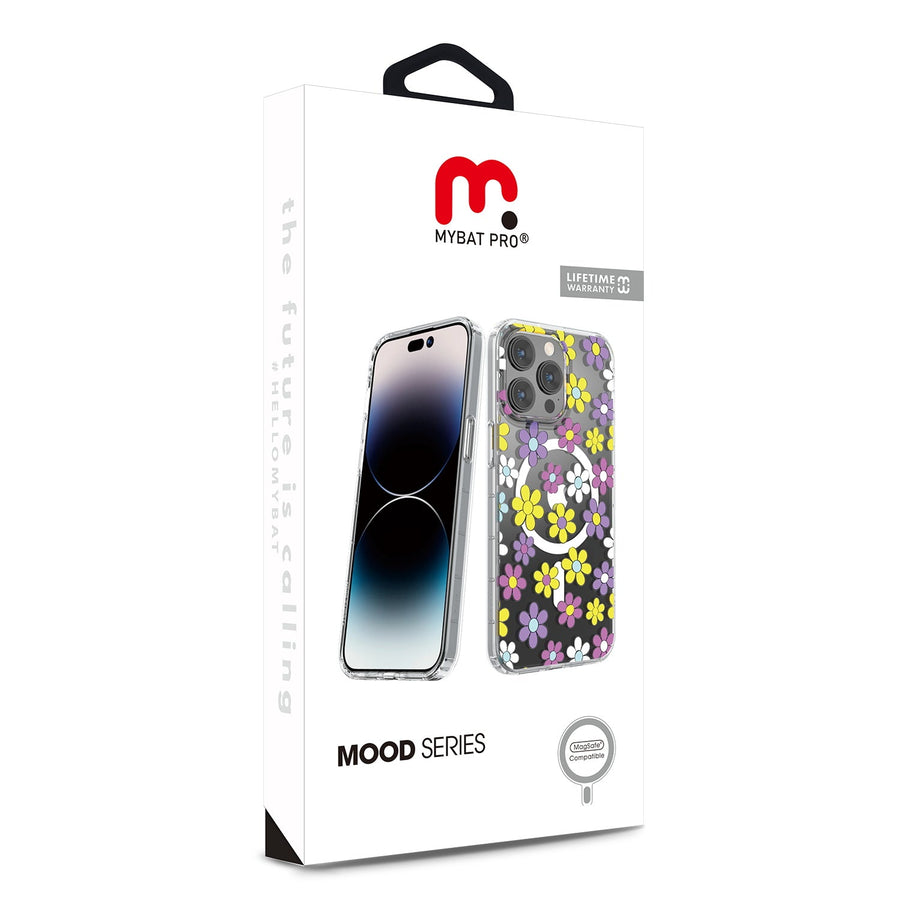 MyBat Pro Mood Series MagSafe Case for Apple iPhone 15 Pro Max - Multi Color Daisy - RIP15PMCSFSSM511-8.jpg